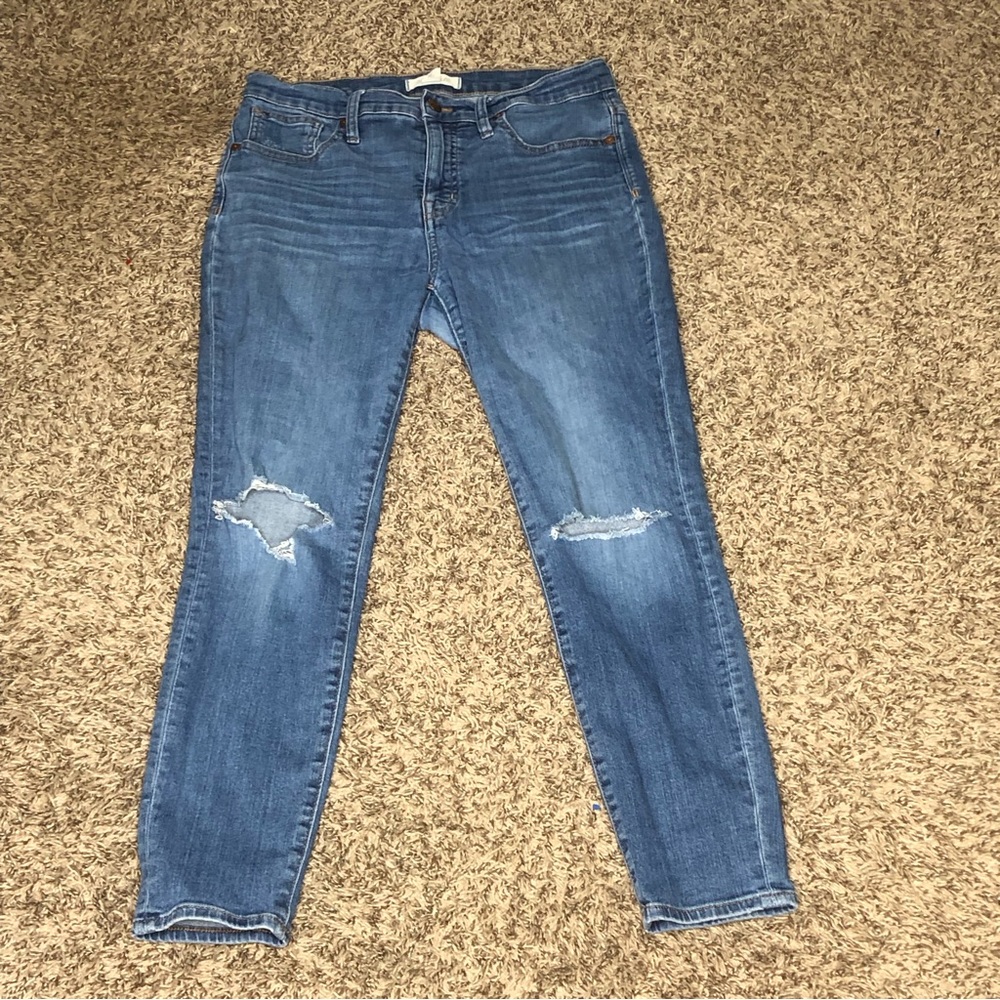 Madewell Ripped High-rise Jeans